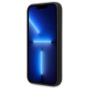 BMW BMHCP14LSILBK Apple iPhone 14 Pro case, Silicone Metal Logo, black