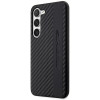 Mercedes-AMG AMHCS23SBLSCA Carbon Stripe & Embossed hardcase for Samsung Galaxy S23 (S911), black
