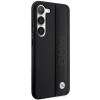 BMW BMHCS23M22RDPK Leather Textured & Stripe hardcase for Samsung Galaxy S23+ (S916), black