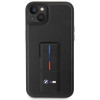 BMW Grip Stand Hot Stamp case for Apple iPhone 14 / 15 / 13, black