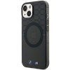 BMW BMHMP14SHGPK Pattern MagSafe hardcase for Apple iPhone 14, grey