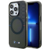 BMW BMHMP14XHGPK Pattern MagSafe hardcase for Apple iPhone 14 Pro Max, grey