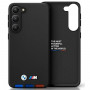 BMW BMHCSA5422PTDK Leather Stamp Tricolor hardcase for Samsung Galaxy A54 (A546), black