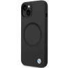 BMW BMHMP14SSILBK2 Signature Liquid Silicone MagSafe Case for Apple iPhone 14, black