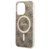 Guess GUHMP13LH4STW 4G MagSafe Hardcase for Apple iPhone 13 Pro, brown