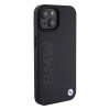 BMW BMHMP15SSLLBK Signature Logo Imprint MagSafe Hardcase for Apple iPhone 15, black
