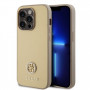 Guess GUHCP15LPS4DGPD PU 4G Strass Metal Logo Case for Apple iPhone 15 Pro, gold