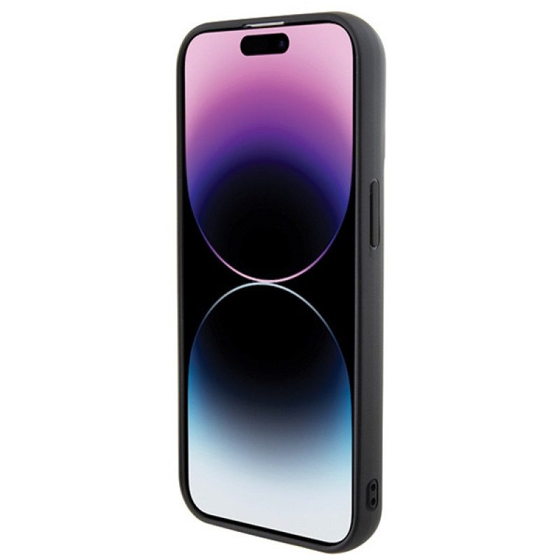 Karl Lagerfeld KLHCP15S3DMKRLK 3D Rubber Multi Logo Hardcase for Apple iPhone 15, Black