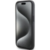 Karl Lagerfeld KLHCP15SPQKPMK Quilted K Pattern Hardcase for Apple iPhone 15, Black