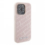 Karl Lagerfeld KLHCP15XPQKPMP Quilted K Pattern Hardcase for Apple iPhone 15 Pro Max, Pink
