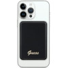 Guess GUPBM3ALGSGK Powerbank 3000 mAh, 5 W, MagSafe Metal Script Logo, Black