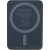 Guess GUPBM3ALGSGK Powerbank 3000 mAh, 5 W, MagSafe Metal Script Logo, Black