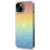 Guess GUHCP15SHDECMI IML Faceted Mirror Disco Iridescent Hardcase for Apple iPhone 15, Multicolor