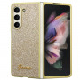 Guess GUHCZFD5HGGSHD Glitter Script Hardcase for Samsung Galaxy Z Fold5, Gold