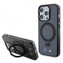 BMW BMHMP15LURSK Apple iPhone 15 Pro hardcase Ring Stand M Collection MagSafe, black