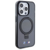 BMW BMHMP15LURSK Apple iPhone 15 Pro hardcase Ring Stand M Collection MagSafe, black