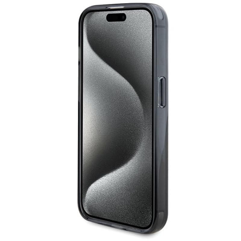 BMW BMHMP15LURSK Apple iPhone 15 Pro hardcase Ring Stand M Collection MagSafe, black