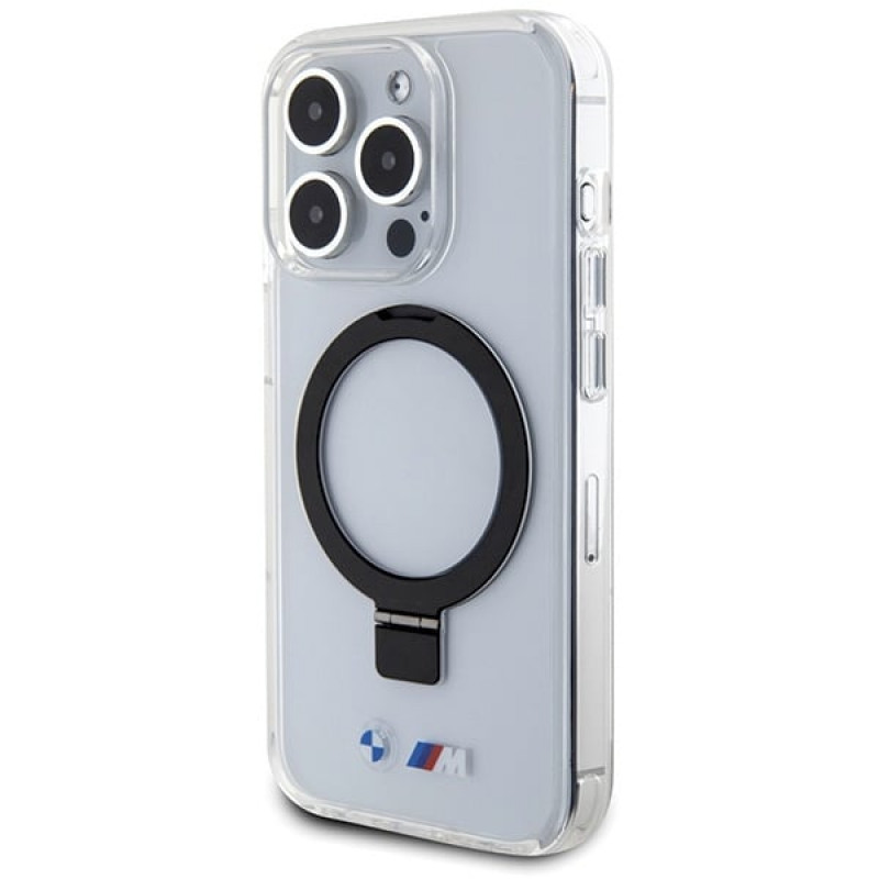 BMW BMHMP15LURST Apple iPhone 15 Pro hardcase Ring Stand M Collection MagSafe, clear