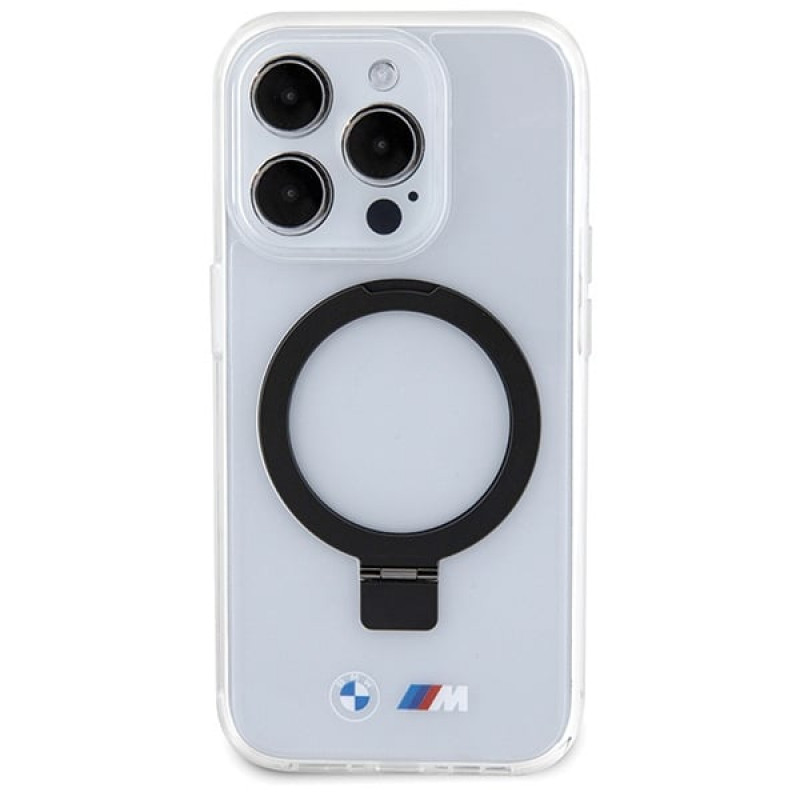 BMW BMHMP15LURST Apple iPhone 15 Pro hardcase Ring Stand M Collection MagSafe, clear