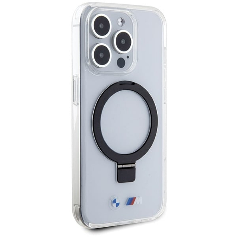 BMW BMHMP15LURST Apple iPhone 15 Pro hardcase Ring Stand M Collection MagSafe, clear