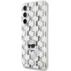 Karl Lagerfeld KLHCS23FEHNCMKLT Samsung Galaxy S23 FE (S711) hardcase Monogram Choupette, transparent