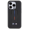 BMW BMHCP15LGSPPRK Apple iPhone 15 Pro hardcase Grip Stand Smooth & Perforated, black