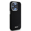 DKNY Apple iPhone 15 Pro hardcase Liquid Silicone Small Metal Logo MagSafe, black
