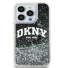 DKNY Apple iPhone 15 Pro Max hardcase Liquid Glitter Big Logo, black