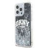 DKNY Apple iPhone 15 Pro Max hardcase Liquid Glitter Big Logo, black