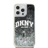 DKNY Apple iPhone 15 Pro Max hardcase Liquid Glitter Big Logo, black