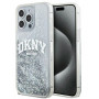 DKNY Apple iPhone 15 Pro Max hardcase Liquid Glitter Big Logo