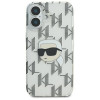 Karl Lagerfeld Apple iPhone 16 hardcase IML Karl Head Electroplated, transparent