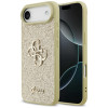 Guess Fixed Glitter Big 4G Hard Case for Apple iPhone Air, gold