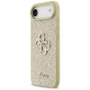 Guess Fixed Glitter Big 4G Hard Case for Apple iPhone Air, gold