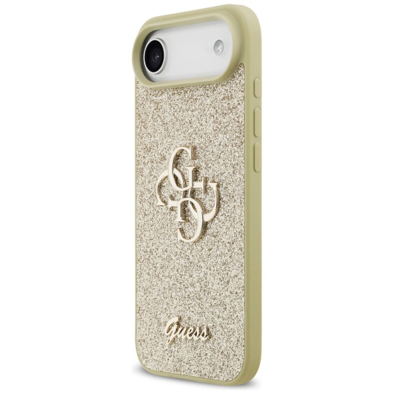 Guess Fixed Glitter Big 4G Hard Case for Apple iPhone Air, gold