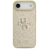 Guess Fixed Glitter Big 4G Hard Case for Apple iPhone Air, gold