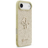 Guess Fixed Glitter Big 4G Hard Case for Apple iPhone Air, gold