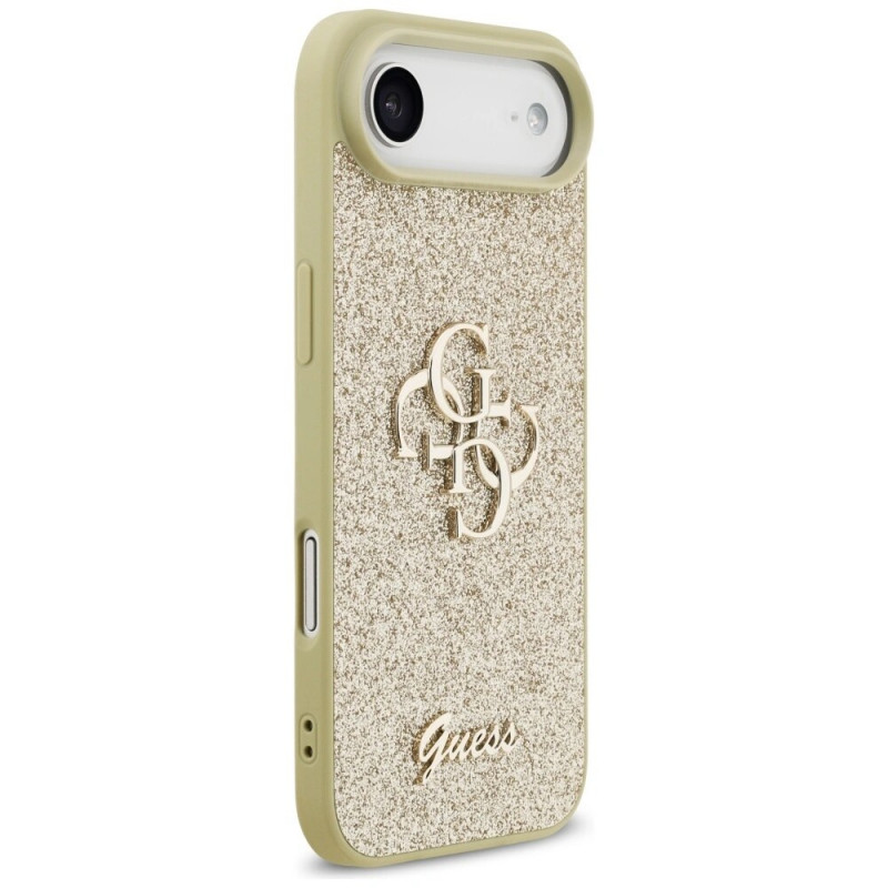 Guess Fixed Glitter Big 4G Hard Case for Apple iPhone Air, gold
