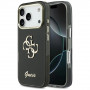 Guess GUE5344 IML 4G Script Metal Hard Case for Apple iPhone 17 Pro Max, black