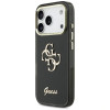 Guess GUE5344 IML 4G Script Metal Hard Case for Apple iPhone 17 Pro Max, black