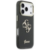 Guess GUE5344 IML 4G Script Metal Hard Case for Apple iPhone 17 Pro Max, black