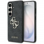 Guess GUE005301 4G Big Metal Logo Hard Case for Samsung Galaxy S26+, black