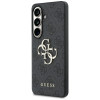 Guess GUE005301 4G Big Metal Logo Hard Case for Samsung Galaxy S26+, black