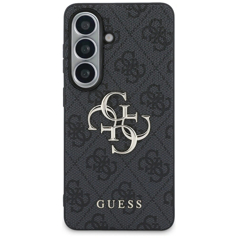 Guess GUE005301 4G Big Metal Logo Hard Case for Samsung Galaxy S26+, black