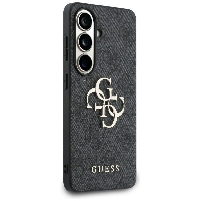 Guess GUE005301 4G Big Metal Logo Hard Case for Samsung Galaxy S26+, black