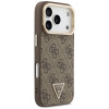 Guess 4G PU Triangle Logo & Stand Camera MagSafe Case for Apple iPhone 18 Pro Max / 17 Pro Max, brown