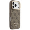 Guess 4G PU Triangle Logo & Stand Camera MagSafe Case for Apple iPhone 18 Pro / 17 Pro, brown
