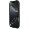 Guess 4G Big 4G Classic Logo Big Strap Metal Buttons Case with Strap for Apple iPhone 18 Pro Max / 17 Pro Max, black