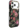 Guess Blossom Roses Print MagSafe Case for Apple iPhone 18 Pro / 17 Pro, black