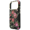 Guess Blossom Roses Print MagSafe Case for Apple iPhone 18 Pro Max / 17 Pro Max, black